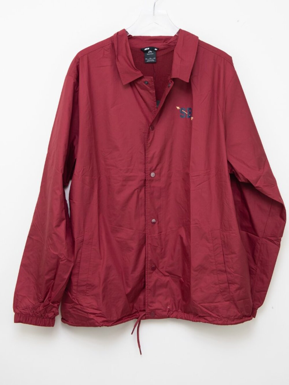 Nike SB Shield Skate Jacket Windbreaker Jacket CI2612-677 Burgundy Size XXL New
